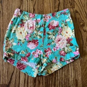 Floral shorts